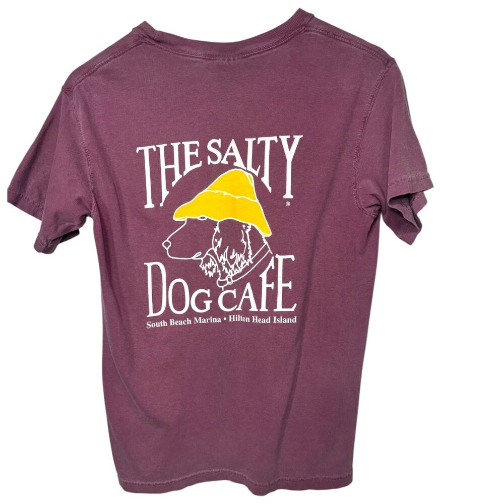 Salty Dog T-Shirt Pink Size Small
